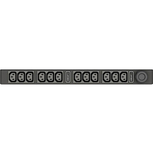 Vertiv Rack PDU, Basic, Horizontal, 30A, 208V, [12]C13 (vp9571a)
