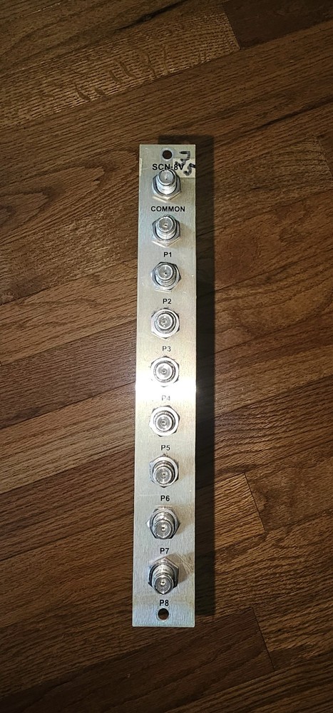 SCN-8V PCI TECHNOLOGIES SPLITTER cable RF hub headend used