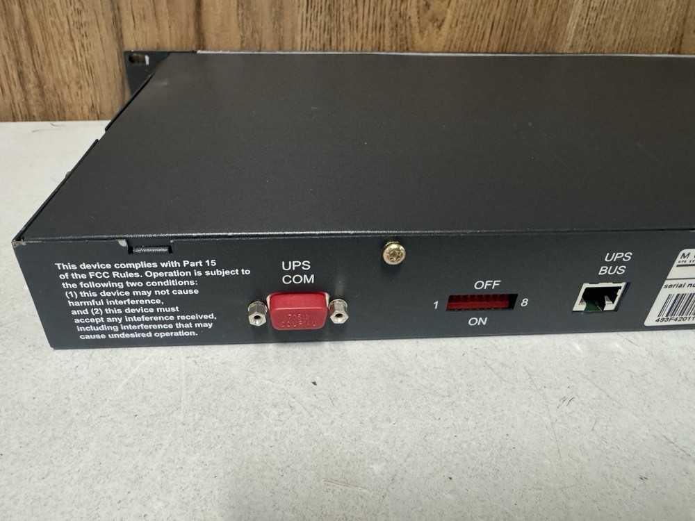 MGE UPS MultiSlot Network Card 5102921300 Rack Mount Interface