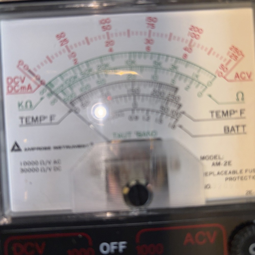 Ambrose Volt-Ohm-Milliammeter Model AM-2E