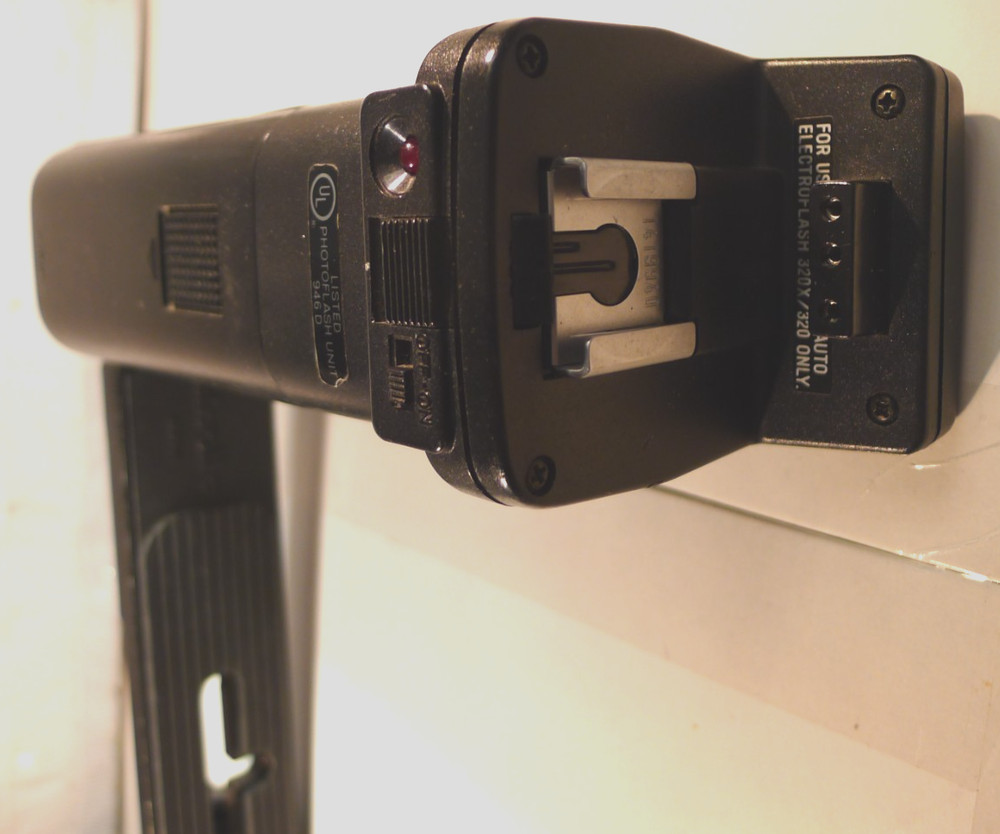 Minolta Power Grip 1 For Camera Flash +Camera Bracket - Made in Japan