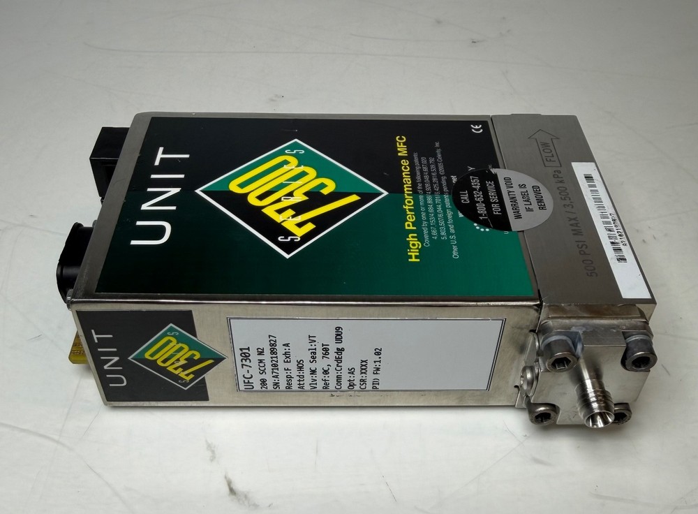 Celerity / Unit Series 7300 UFC-7301 High Performance MFC Mass Flow Controller
