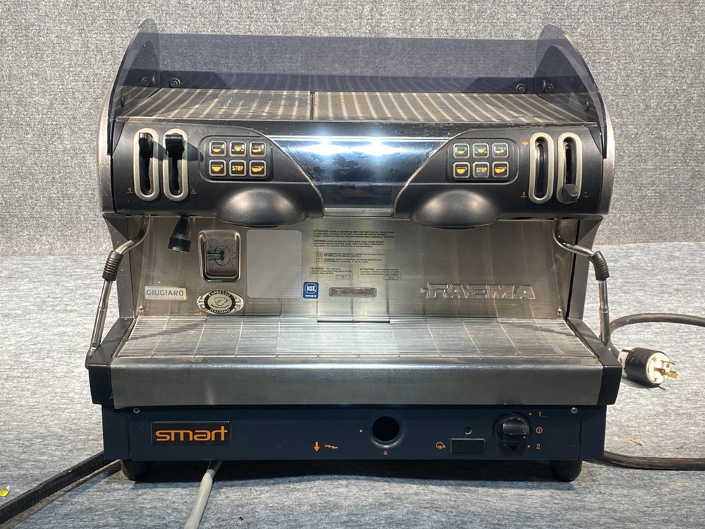 Faema Smart A/2 Fully Automatic Compact Commercial Espresso Machine.
