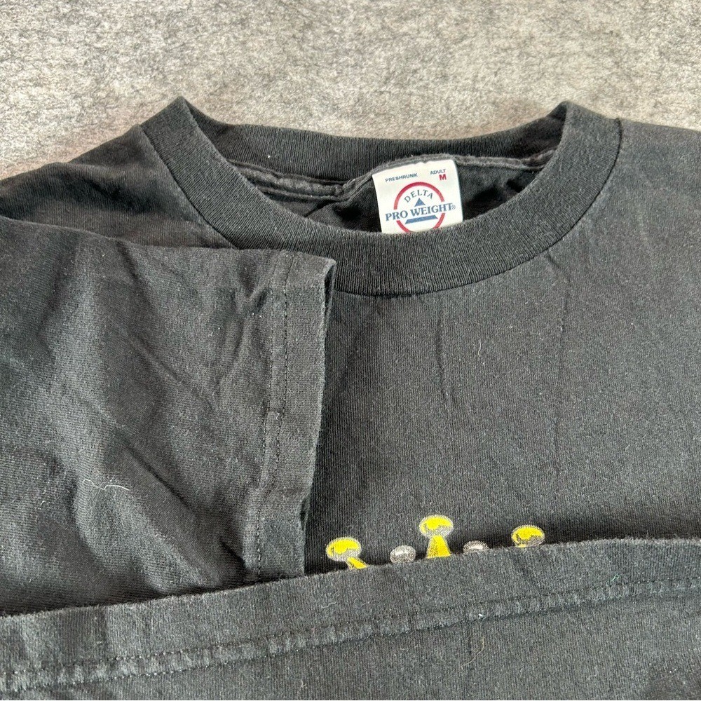 Vintage Outkast Shirt Mens Medium Black Y2K 2002 Smoke & Groove Tour Hip Hop Rap