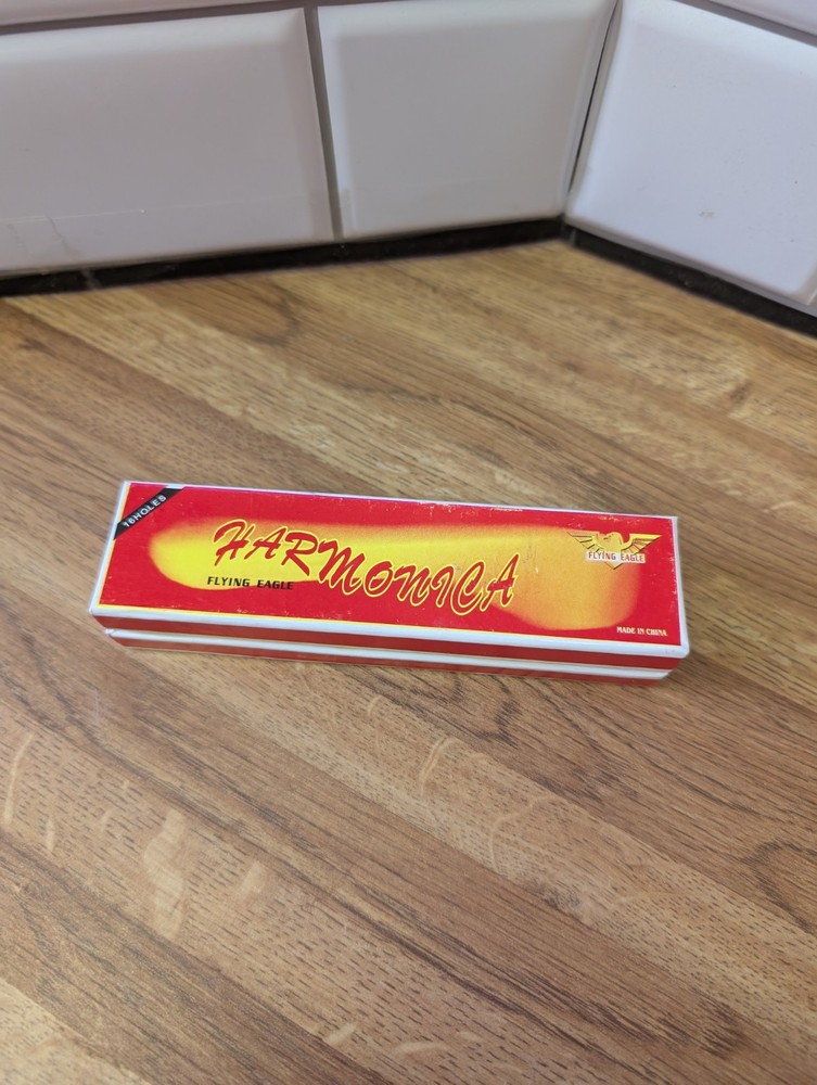 Flying Eagle 16 Hole Harmonica Mouth Harp NEW