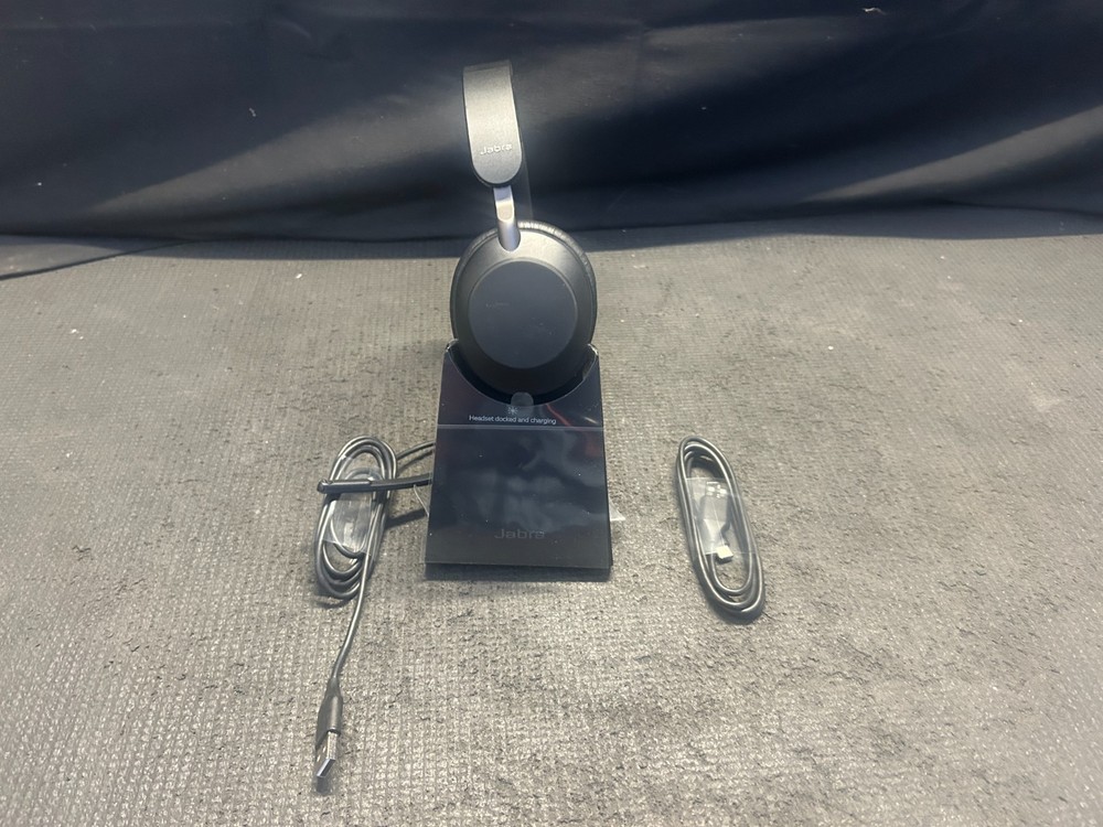 Jabra Evolve2 65 Stereo Wireless Headset Bluetooth with Charging Stand USB - C