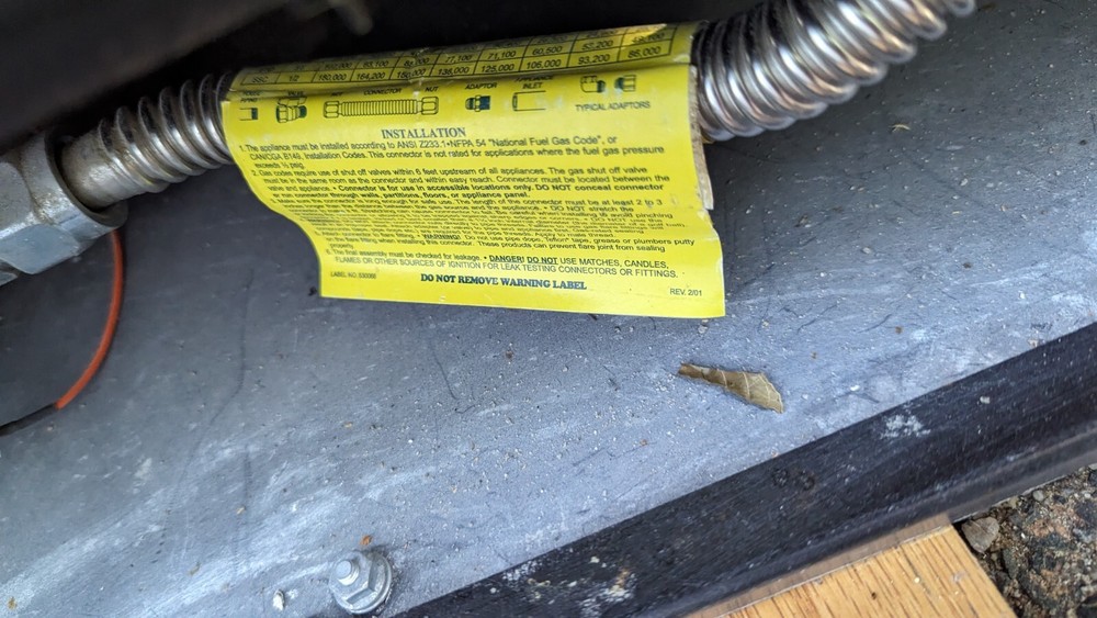 Gas fireplace insert