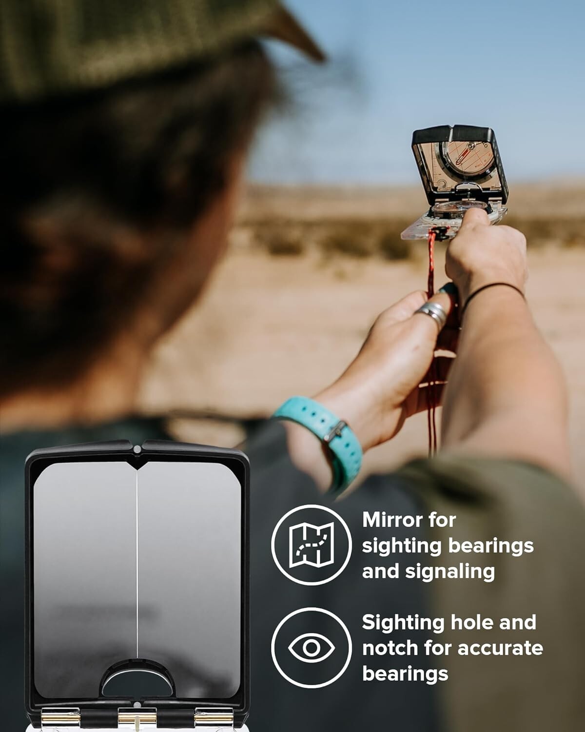 Suunto MC-2 /G/6400 Mirror Compass SS016326000