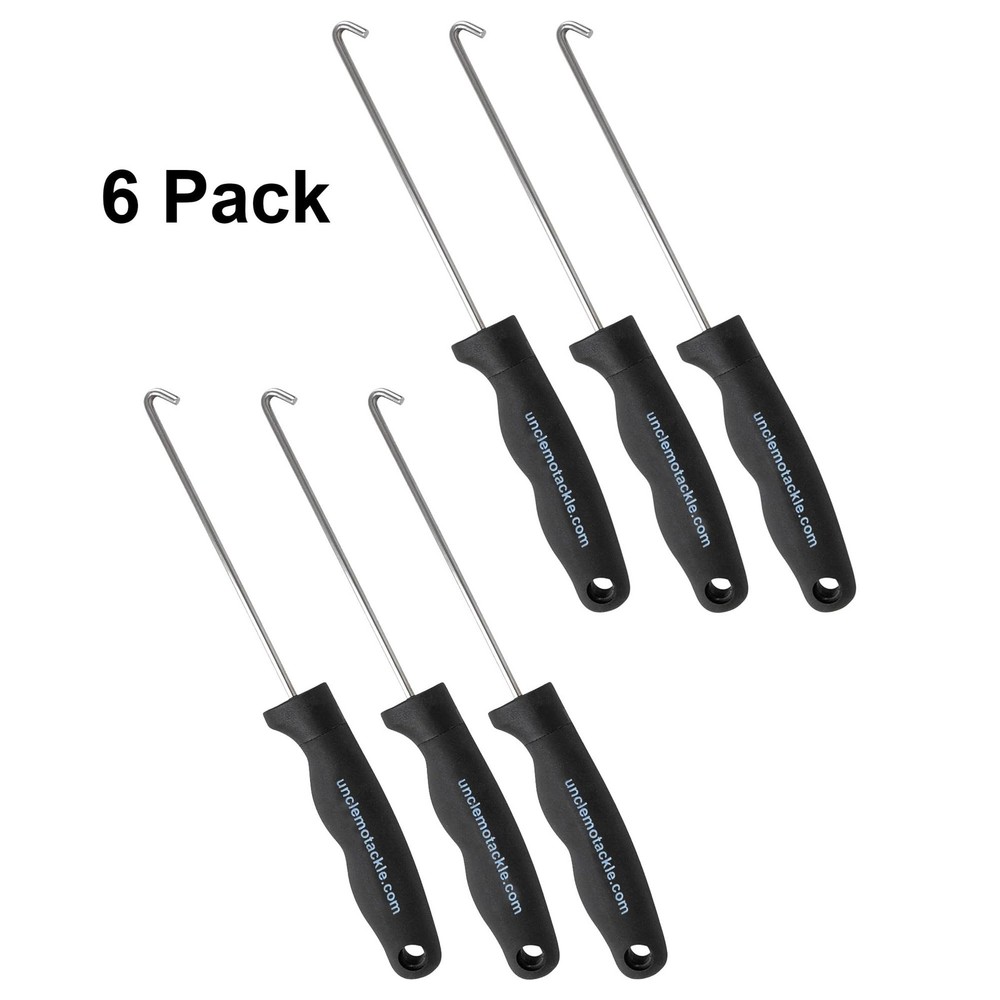 UMT - 6 Pack Durable Hookout, Fish De-Hooker, 10" Hook Remover Tool