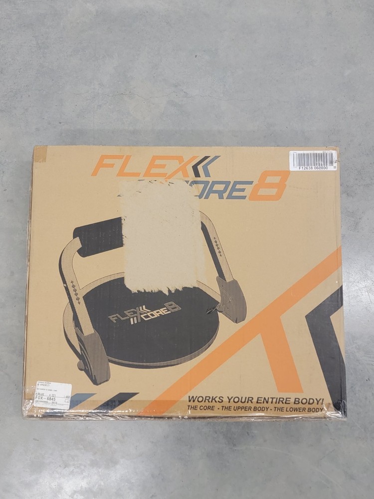 Flex Core 8 Exercise Ab Trainer Body Sculpting Exercise Machine System