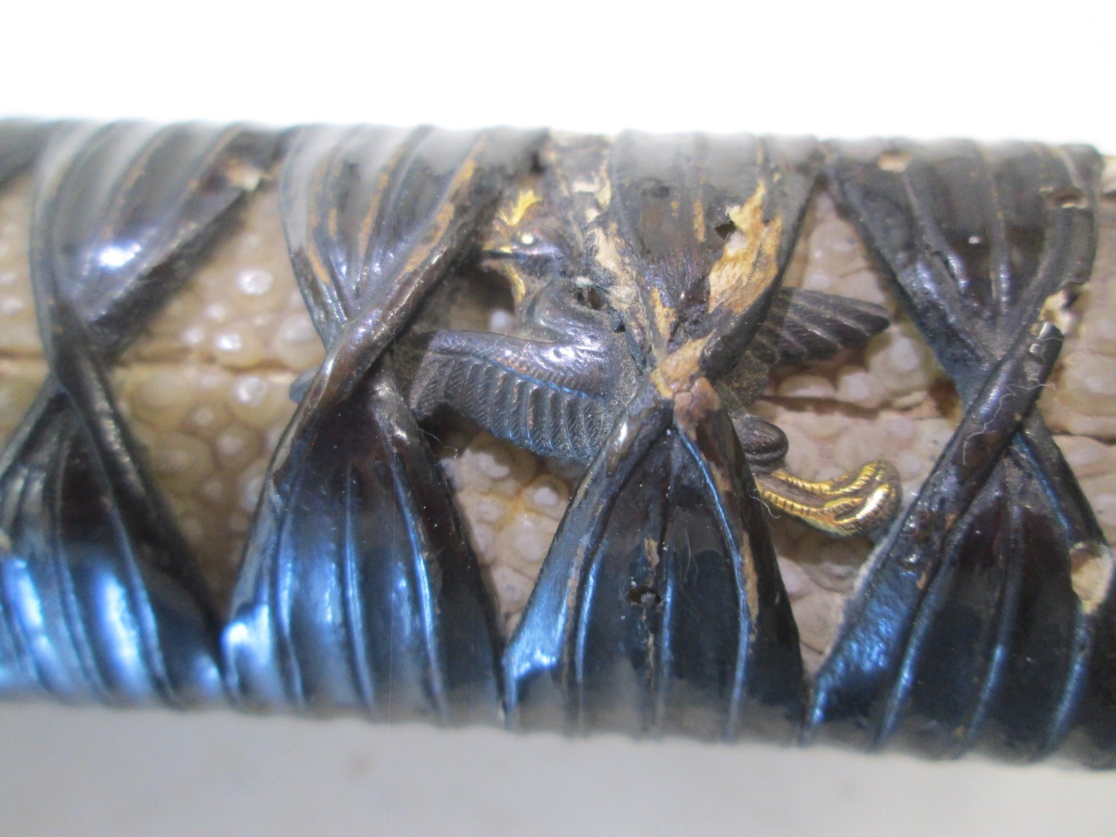 OVER 500 YEARS OLD SAMURAI JAPANESE DAGGER TANTO SWORD BIZEN UTSURI GROOVES #SF6