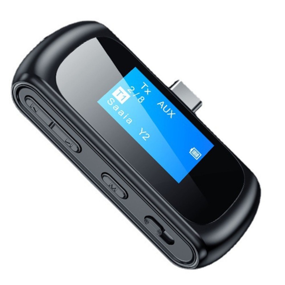 2 In 1 Wireless Audio 3.5mm Aux Adapter Car Bluetooth 5.0 Transmitter Receiver G