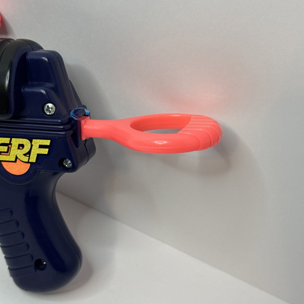 Kenner Nerf Sharp Shooter Single Shot Pull Back Dart Gun Blaster No Darts 1993