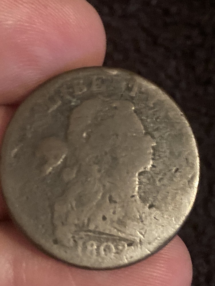 1802 draped bust large cent