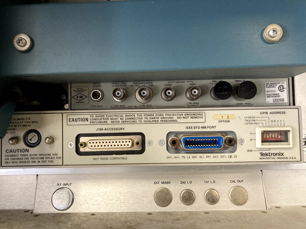 Tektronix 492P Spectrum Analyzer
