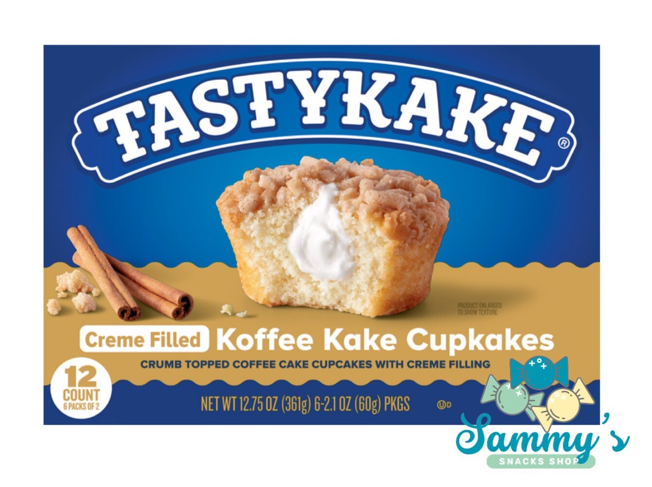 Tastykake Koffee Kake Cupcakes Box