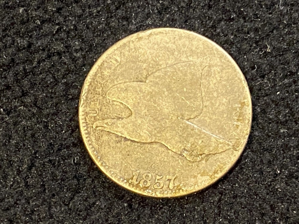 1857 Flying Eagle Cent Penny