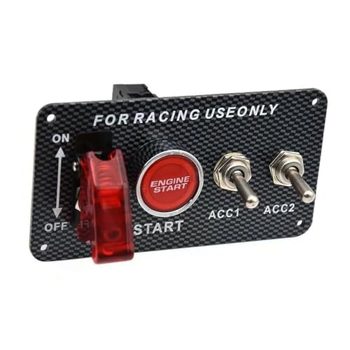 4-in-1 Universal 12V Racing Ignition Switch Panel 4 in 1 Ignition Switch Panel