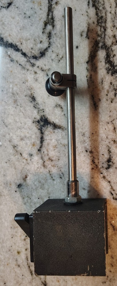 🗽 VINTAGE MAGNETIC INDICATOR BASE MACHINIST/ TOOLMAKER