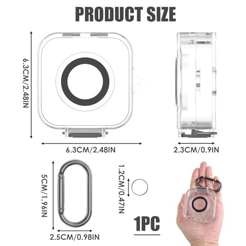 Smart Ring Charger Protective Case,Compatible with Oura Ring Gen 4 Charger,