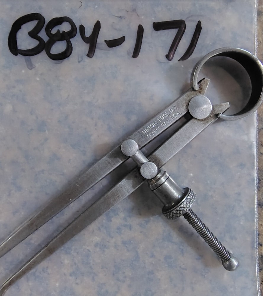 🗽VINTAGE 4" UNION TOOL ID CALIPER