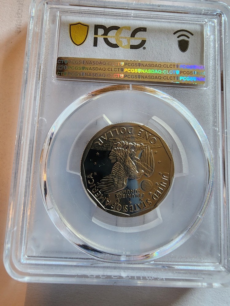 1980-S SUSAN B ANTHONY DOLLAR PCGS PR69 DECAM