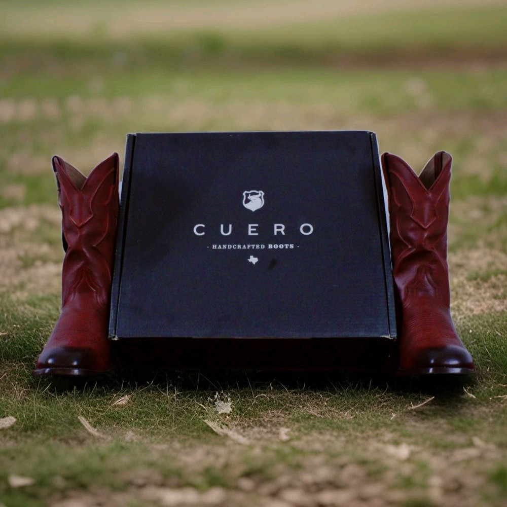 Cuero The Cavalier Handcrafted Leather Boots - Cherry