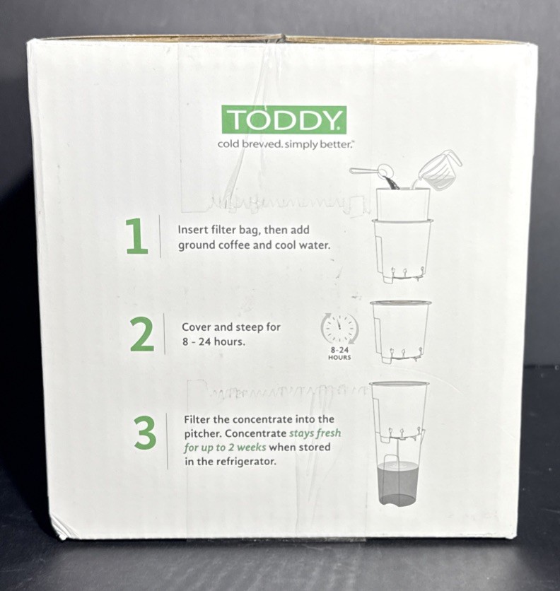 Toddy Essential Brewer Cold Brew Coffee Maker - New