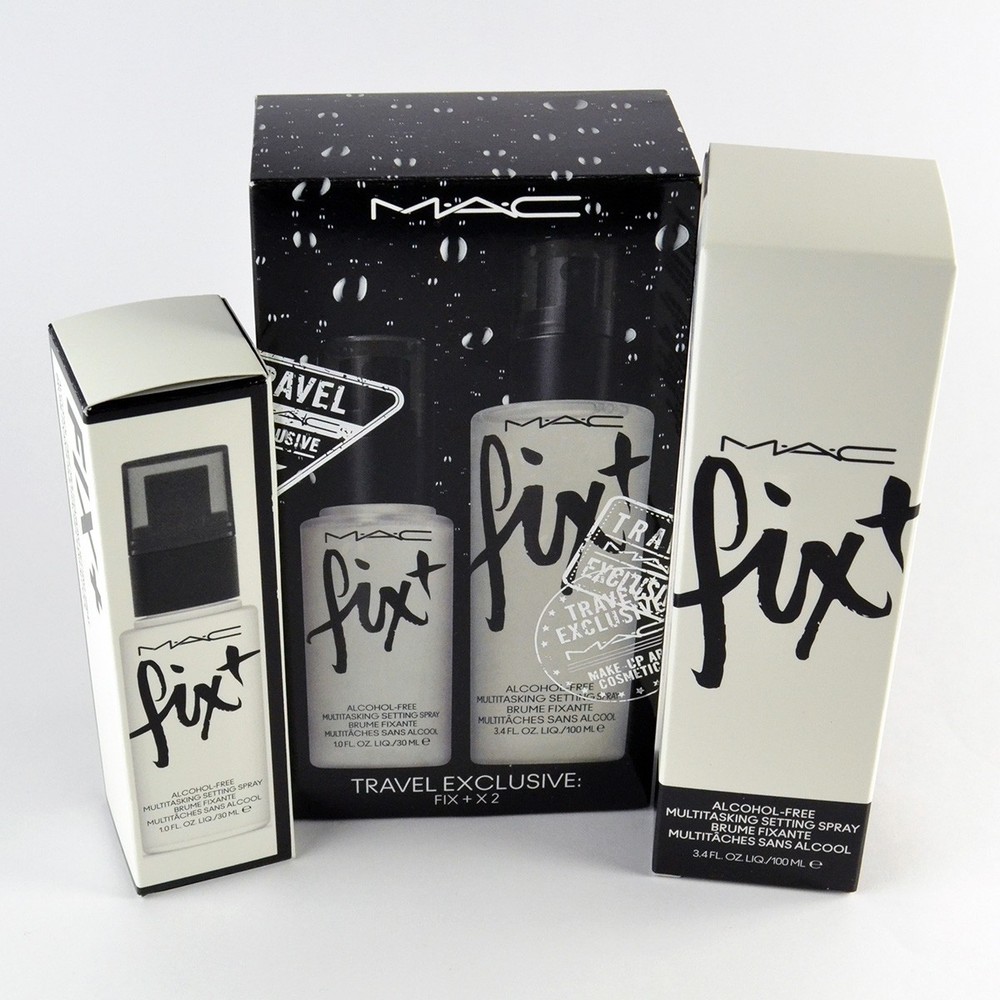 Mac Fix + Multitasking Setting Spray Travel Exclusive Set - Size 100mL + 30mL