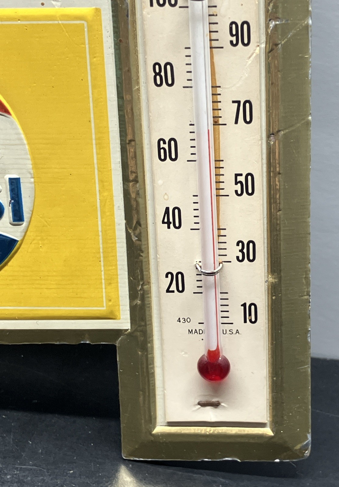 Vintage Enjoy Pepsi - Cola Either Way! Advertising Diet Pepsi - Made in USA