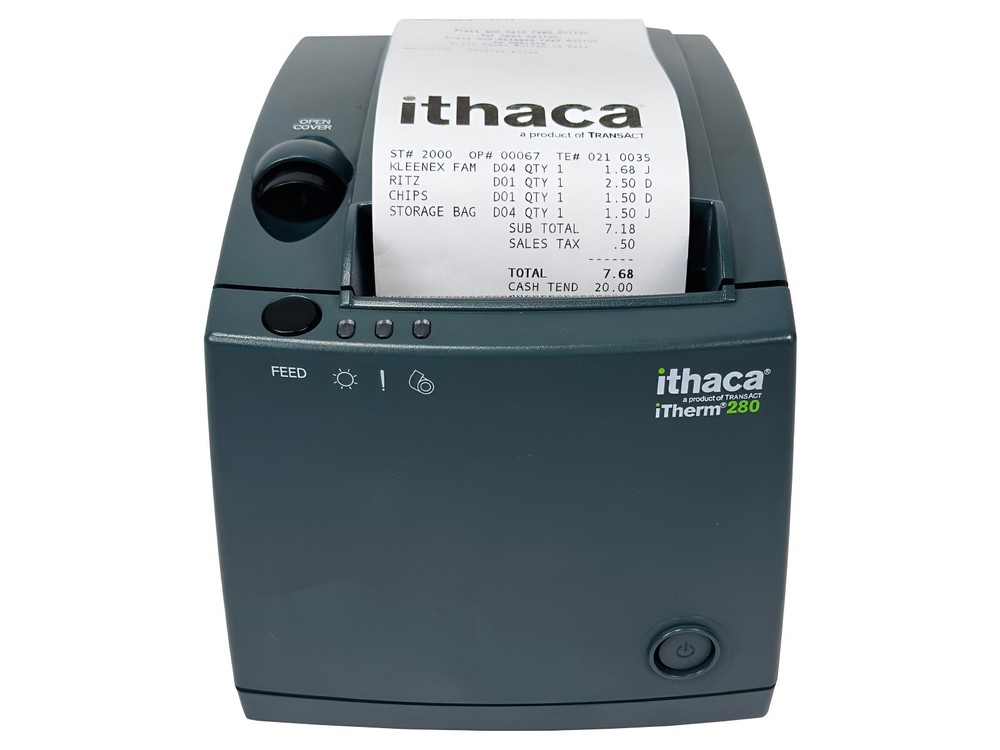 Compact High Speed Thermal Receipt Printer for work with POS System USB Cutter