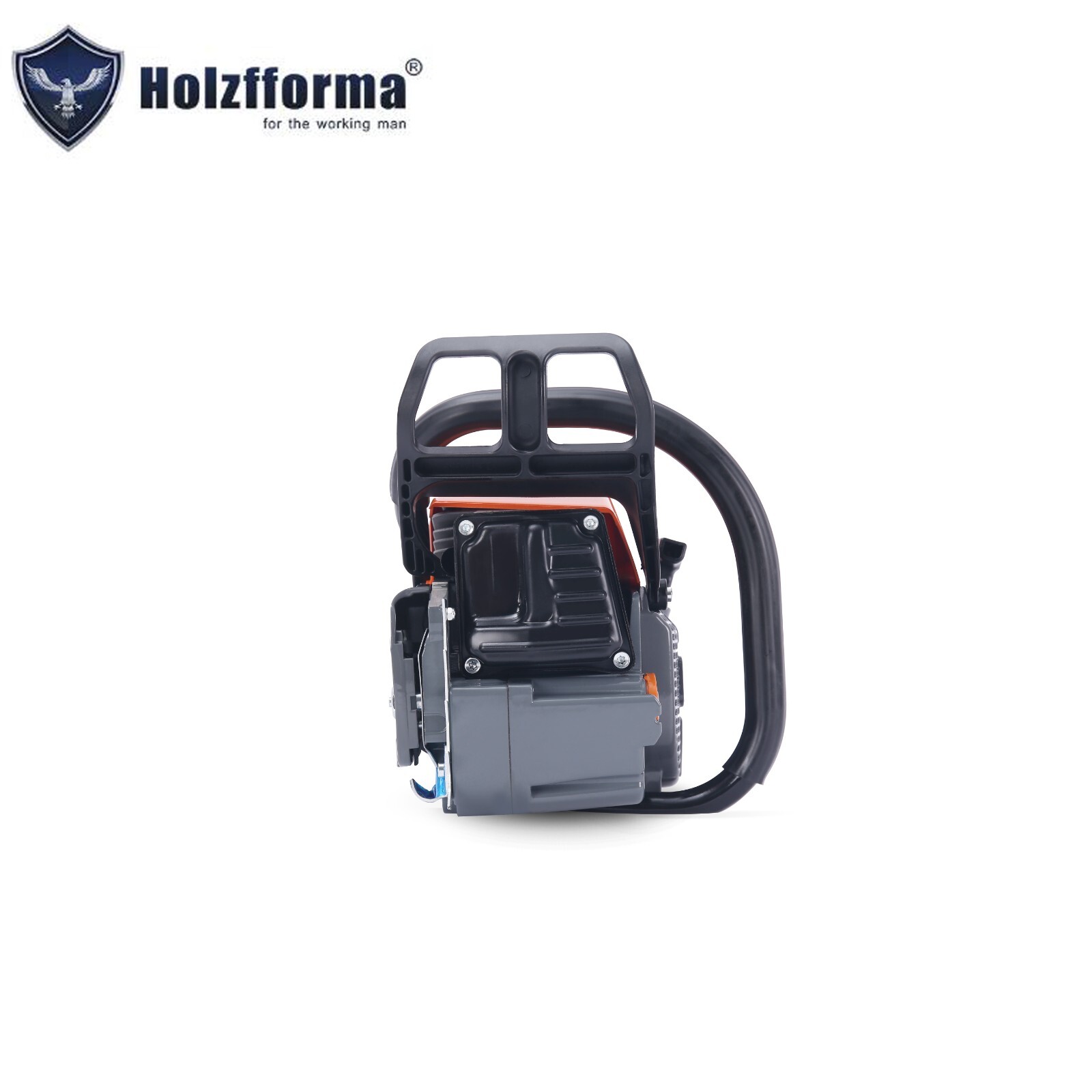 US Holzfforma 76.5cc Orange&Gray G466 Power Head Chainsaw With 25" 3/8 .063 84DL