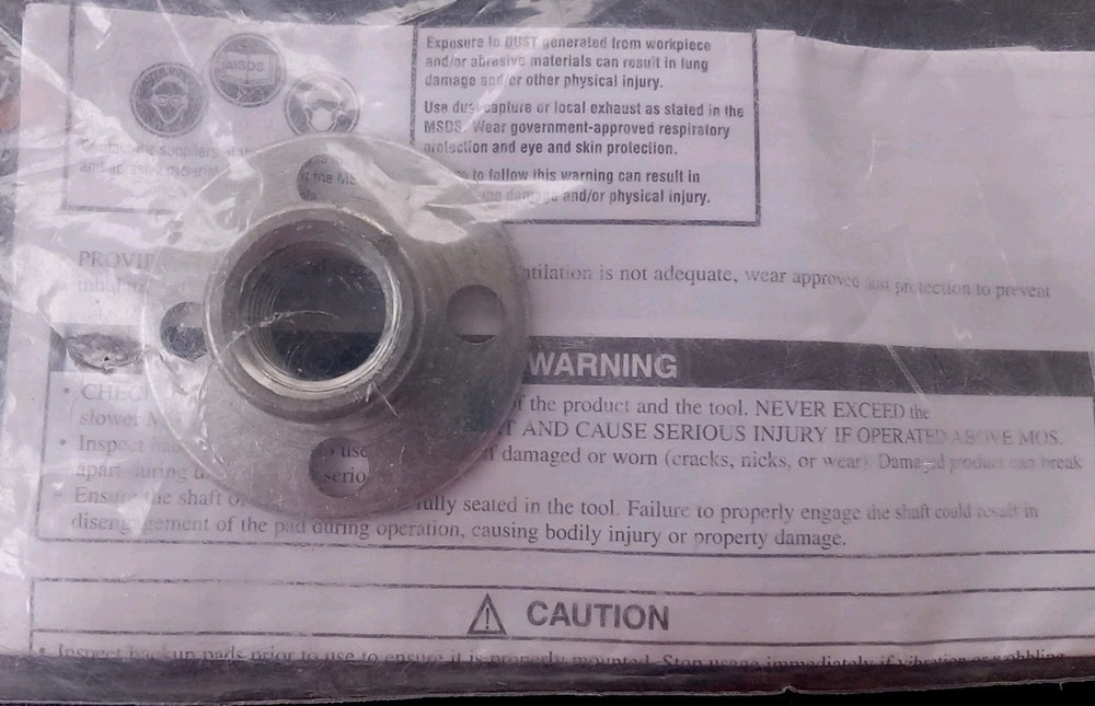 3M Disc Retainer Nut 5/8"  05620 Quantity 1 New