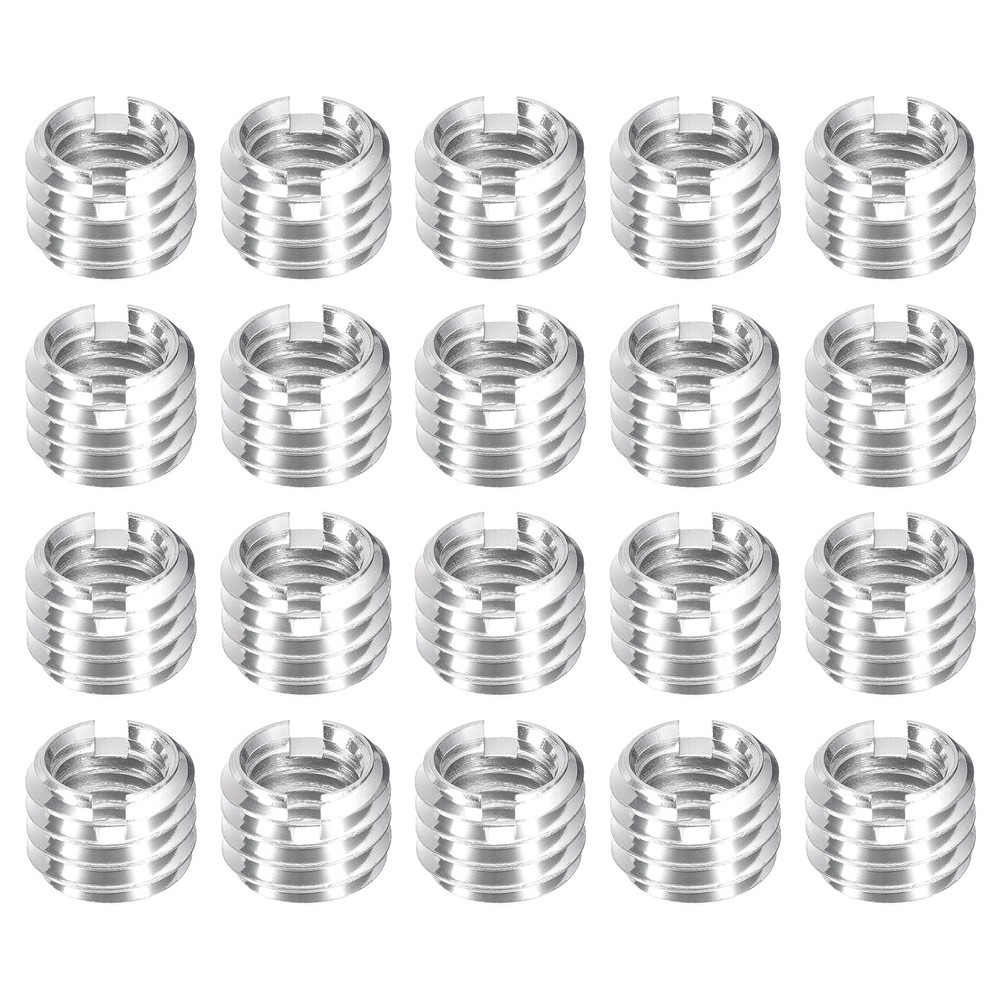 25Pcs Threaded Inserts, M6-1x6 & M8-1.25x6 Thread Repair Insert
