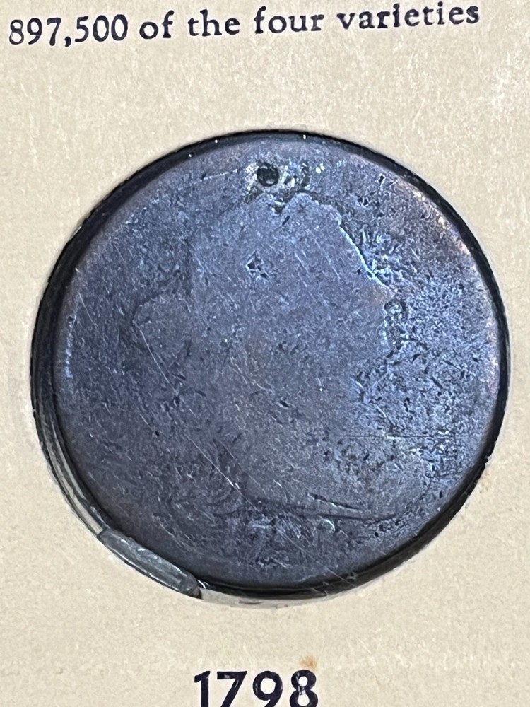 1798/7 Large Cent