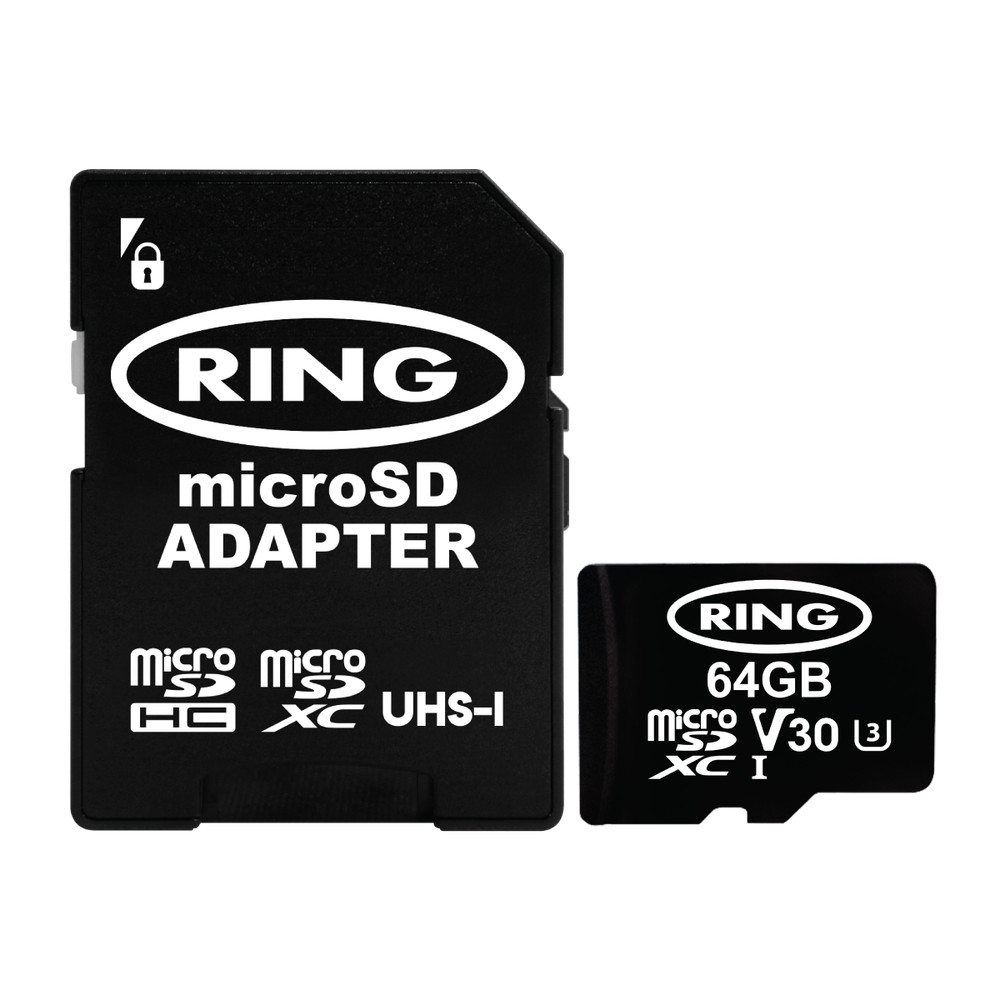 Ring 64GB Micro SD Card with Adapter