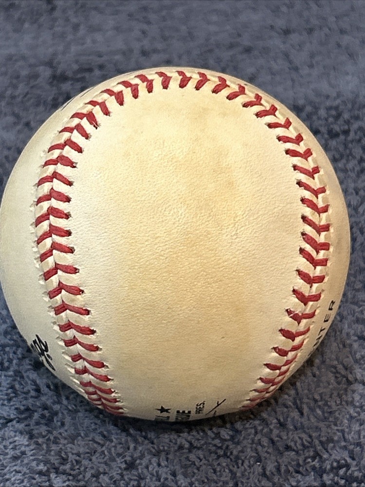 rondell white signed baseball autograph ball auto M