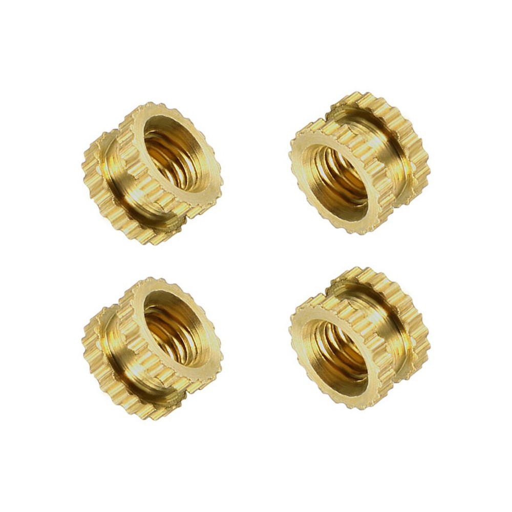 100pcs M3 x 0.5 Insert Embedment Nut,FOR 3D Printer Female Knurled Threaded