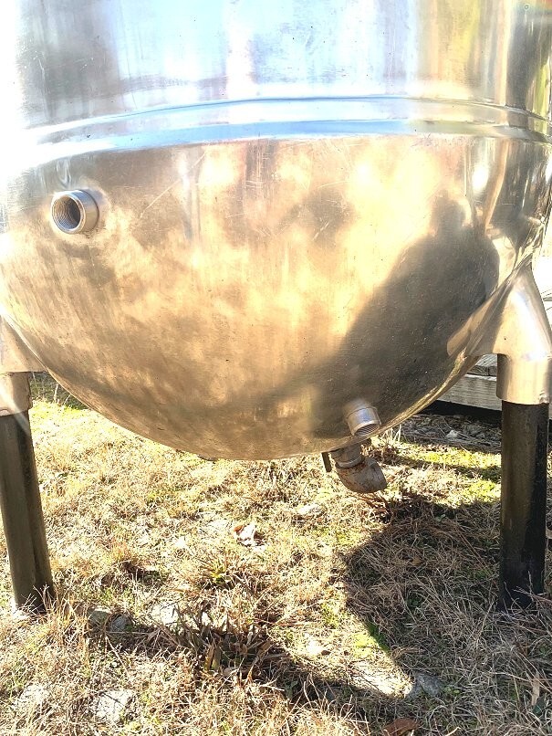 100 Gallon 316SS Double Motion Scrap Surface Kettle