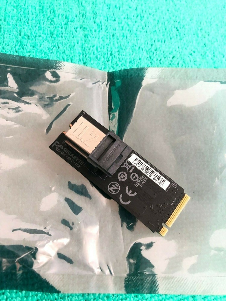 GIGABYTE M2- U2 Host Card Accessory - Motherboard , ORIGINAL