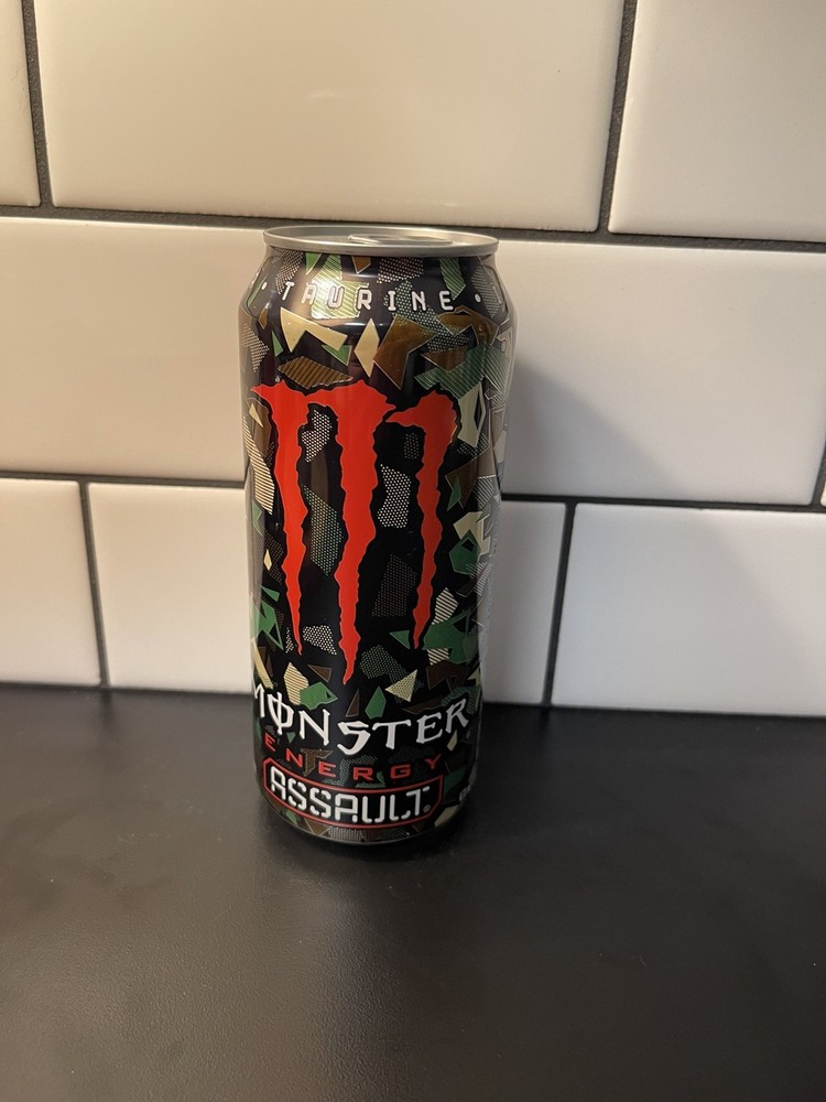 Monster Energy Assault Full 16oz Can Canada 🇨🇦