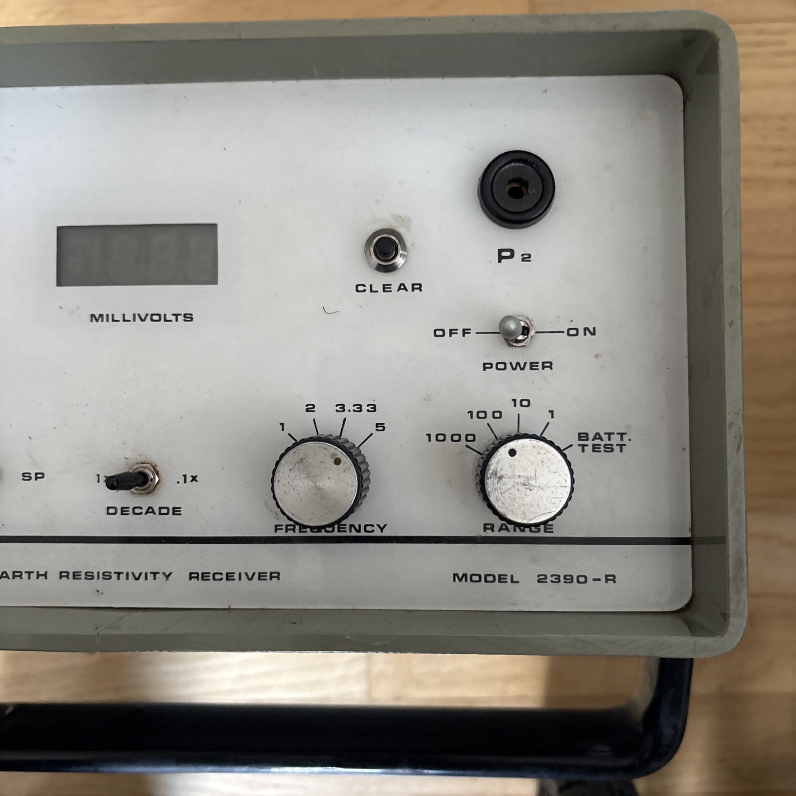 Bison Instruments 2390-R Earth Resistivity Receiver Geophysical Unit Untested