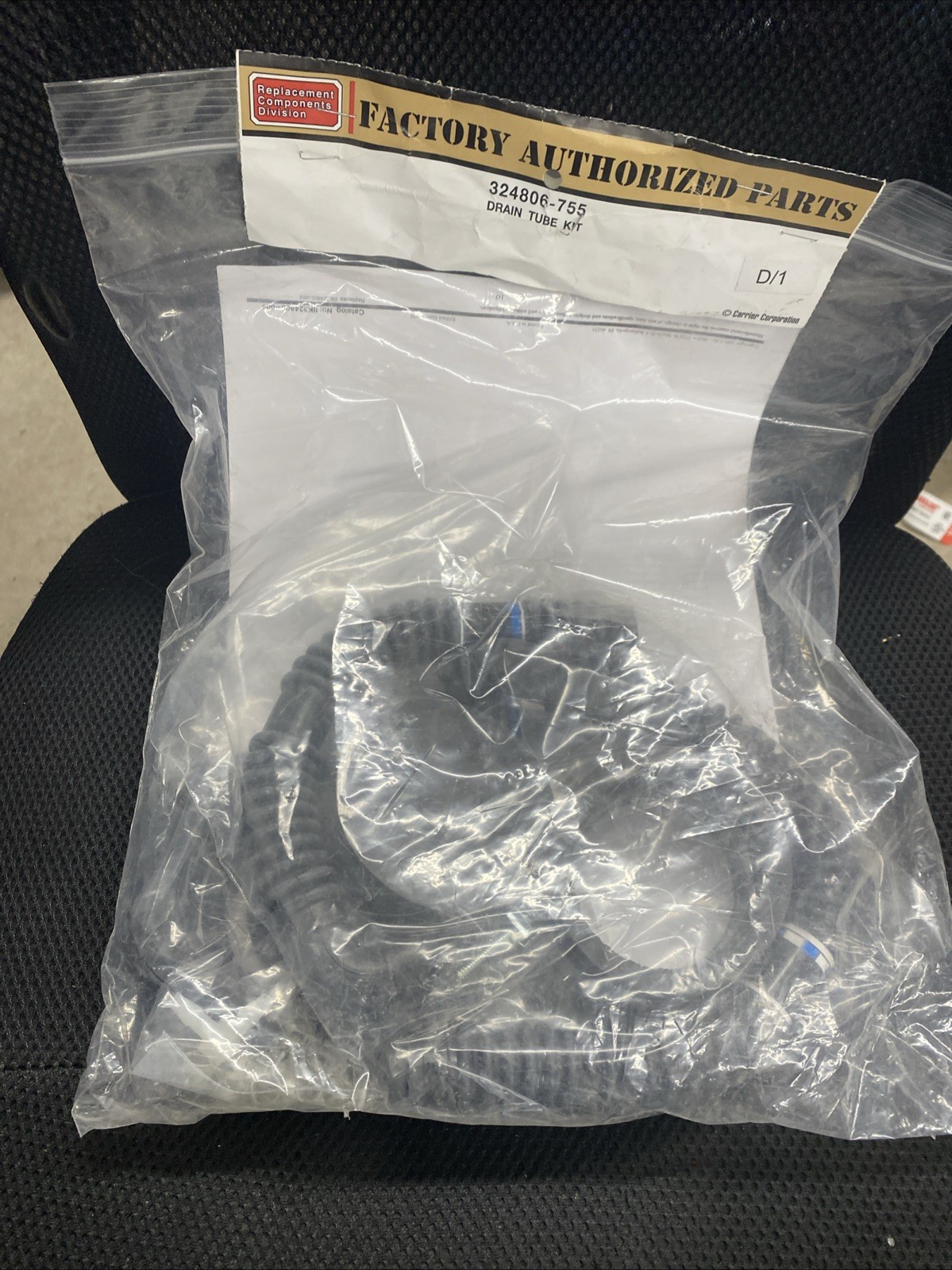 Carrier Drain Tube Kit 324806-755