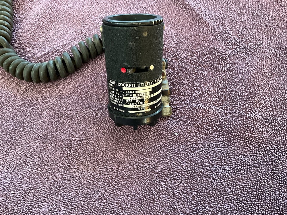 Soderberg Cockpit light red/white S1210 BAABC tested working