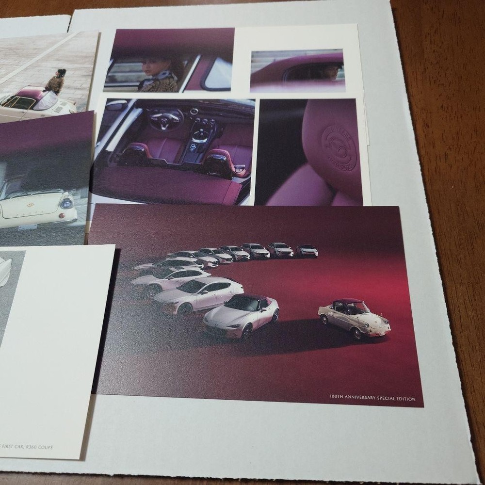 Mazd100th annIVersary card