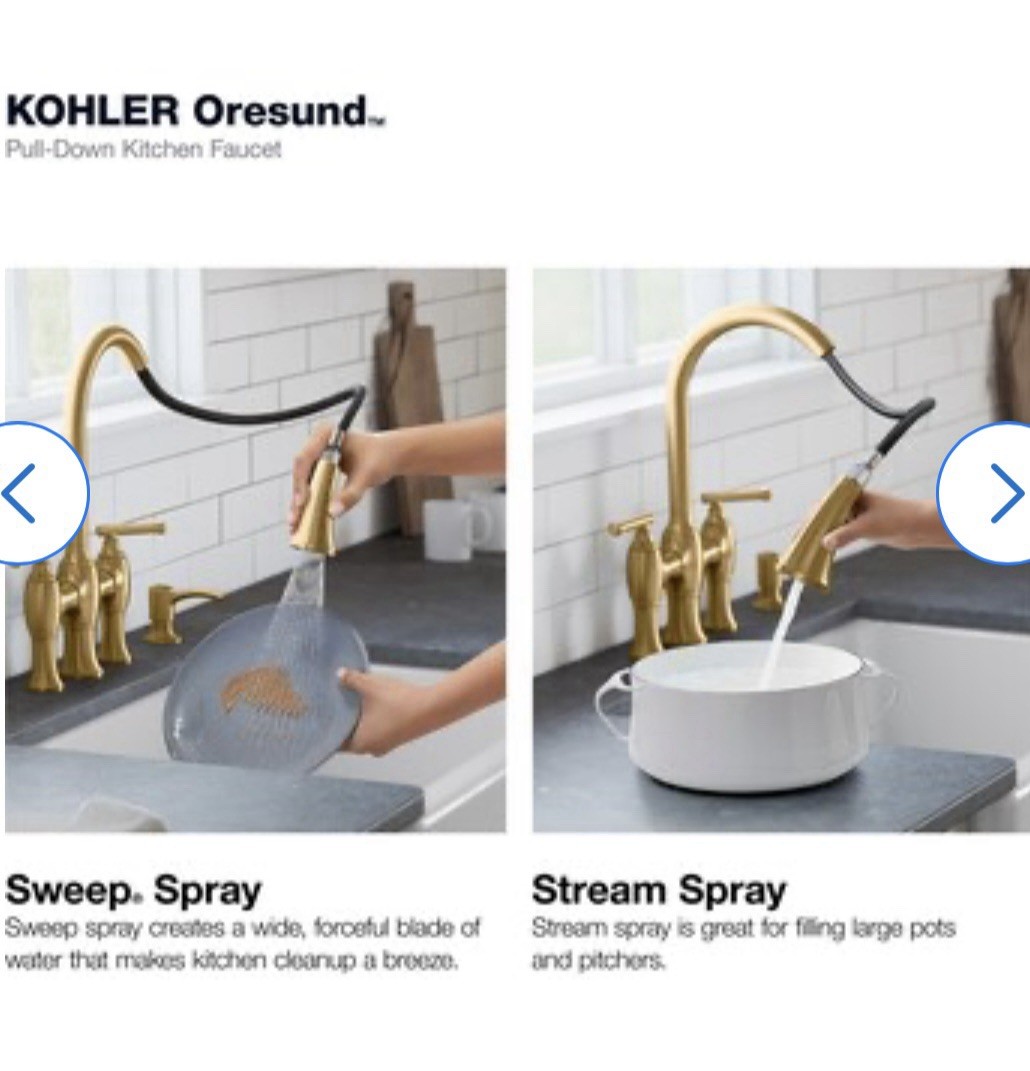 Kohler Oresund R28705-SD-2MB Vibrant Brushed Modern Brass