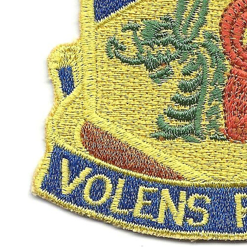 121st Chemical Battalion Patch