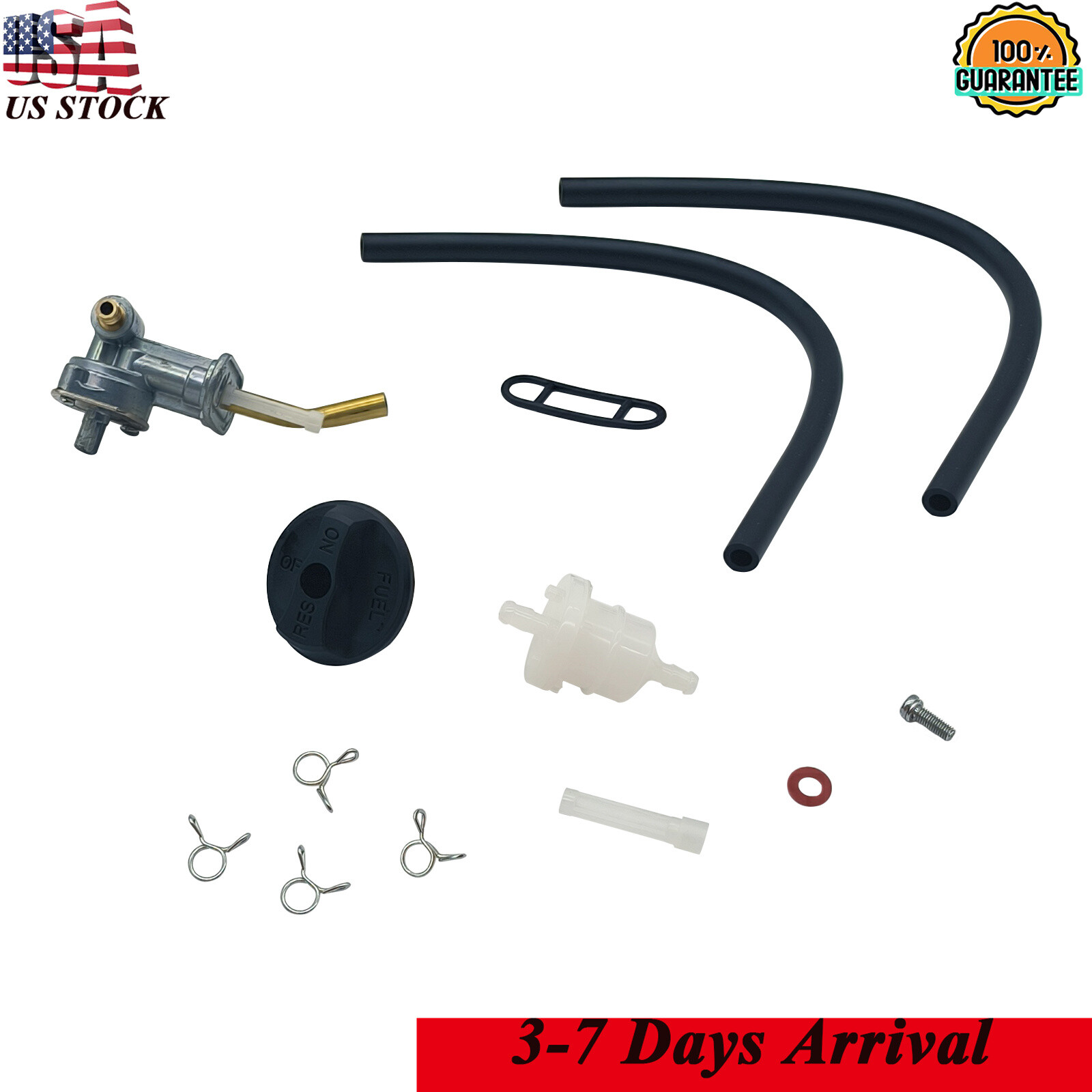 Fuel Valve Shut Off Petcock For Arctic Cat ATV 98-06 250 300 400 500 0470-445