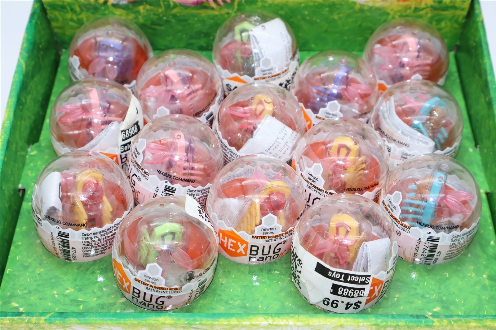 Hexbug Micro Robotic Easter Bunny lot (15 ) Full Store Display- NEW -