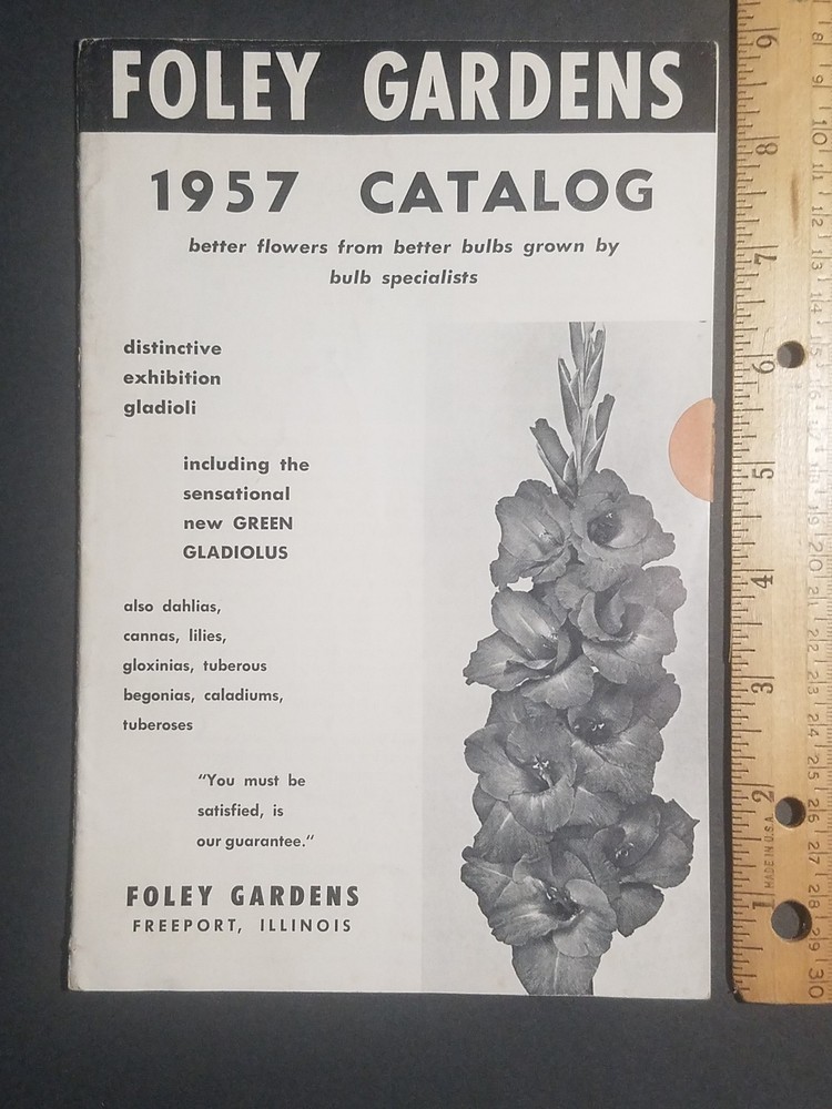 1957 Foley Gardens Catalog